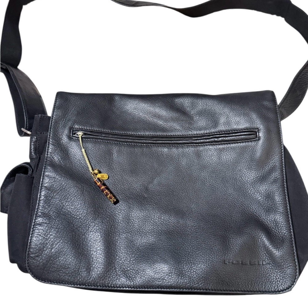 Fossil Vintage Leather‎ Messenger/Laptop Bag Unisex